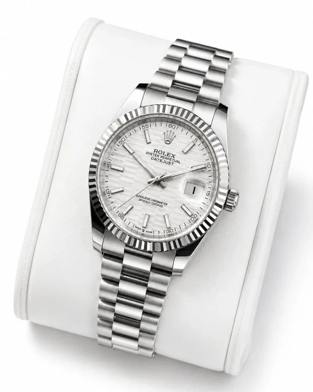 RLX Date-Just White Dial